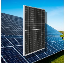Сонячна панель Leapton (210*210*M-66-MH) 650 Вт