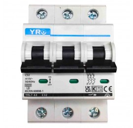 Автоматичний вимикач YRO YRL7-63Pro (3P/32A)