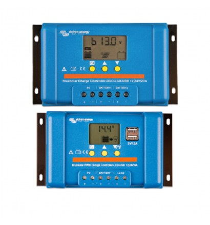 Контролер заряду Victron Energy Bluesolar PWM-LCD&USB (10A, 12/24В)