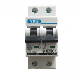 Автоматичний вимикач YRO YRL7-63 2p 230Vac 32A