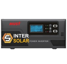 Инвертор напряжения MUST EP20-1000 PRO (1 кВт, ИБП, 12В)