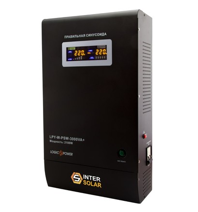 ИБП с правильной синусоидой 48V Logic Power LPY-W-PSW-3000VA+(2100Вт)